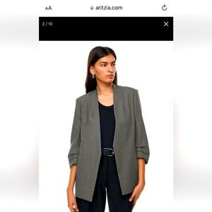 Aritizia babaton new power blazer.  Coal grey.  Size 8.  NWT
